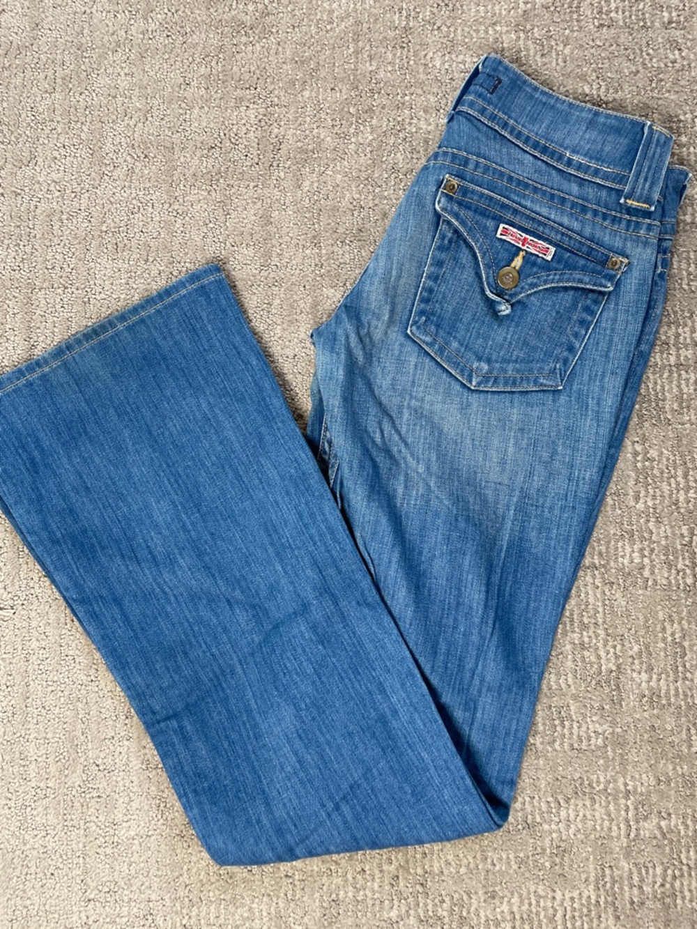 Hudson Jeans Women's Blue Flare Denim